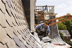 Steinrock Roofing Tackles the Culbertson Mansion in New Albany