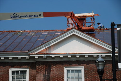 U of L Sackett Hall- 20oz. batten seam roof